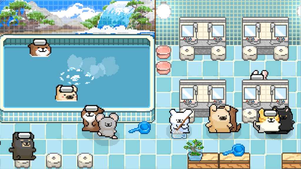 线条小狗：动物温泉/Animal Spa