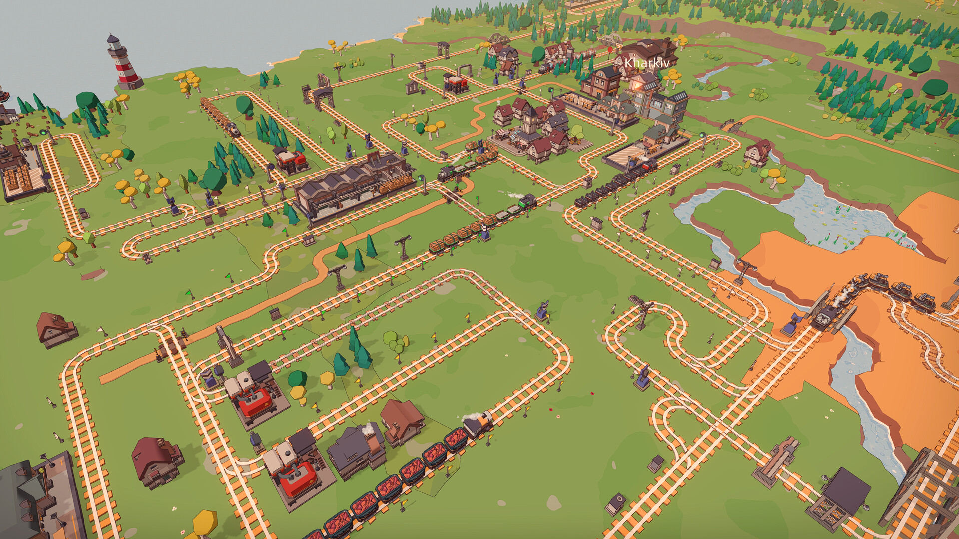 小小轨道：自动化铁路建造/Super Loco World Train Automation