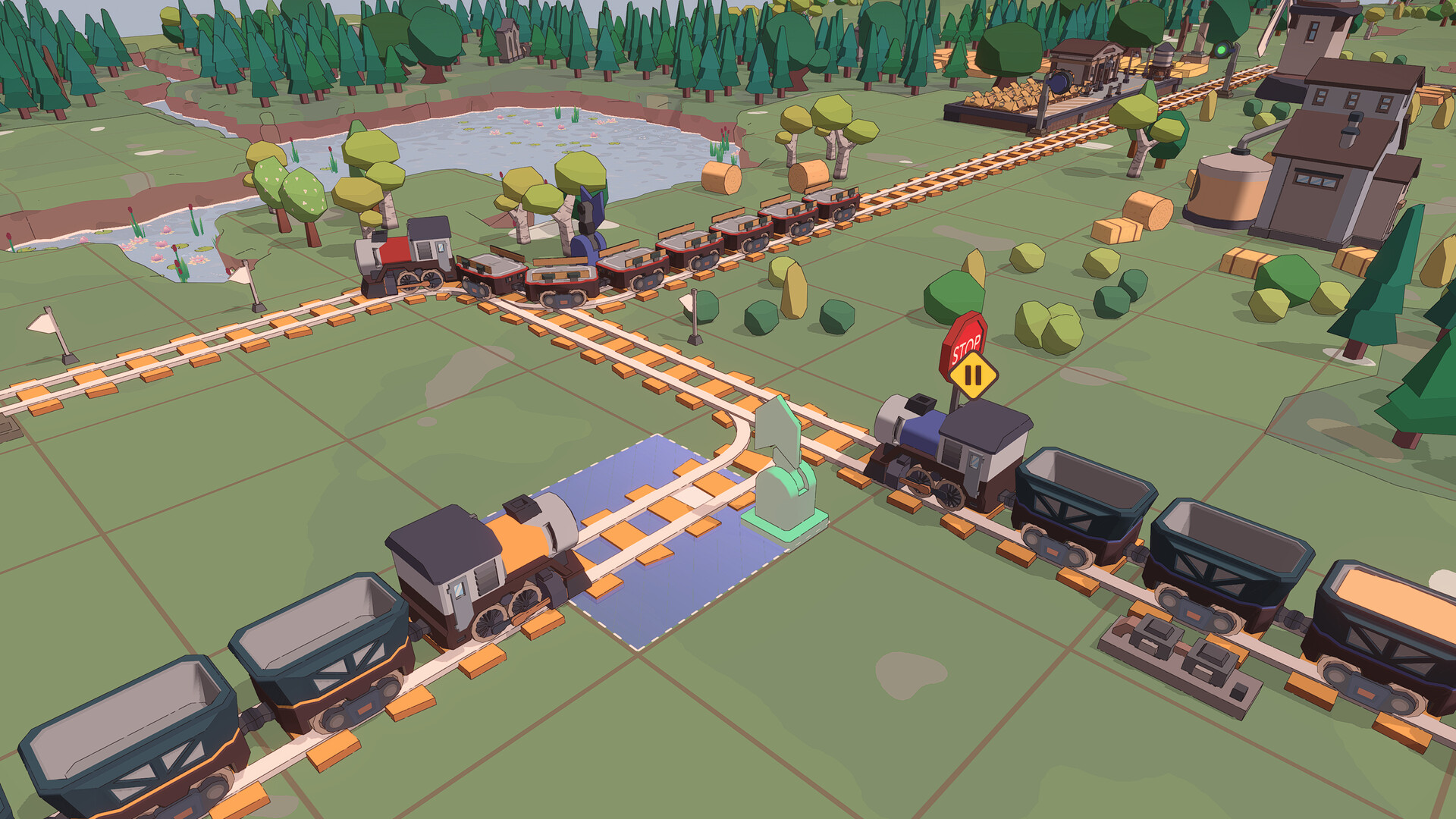 小小轨道：自动化铁路建造/Super Loco World Train Automation