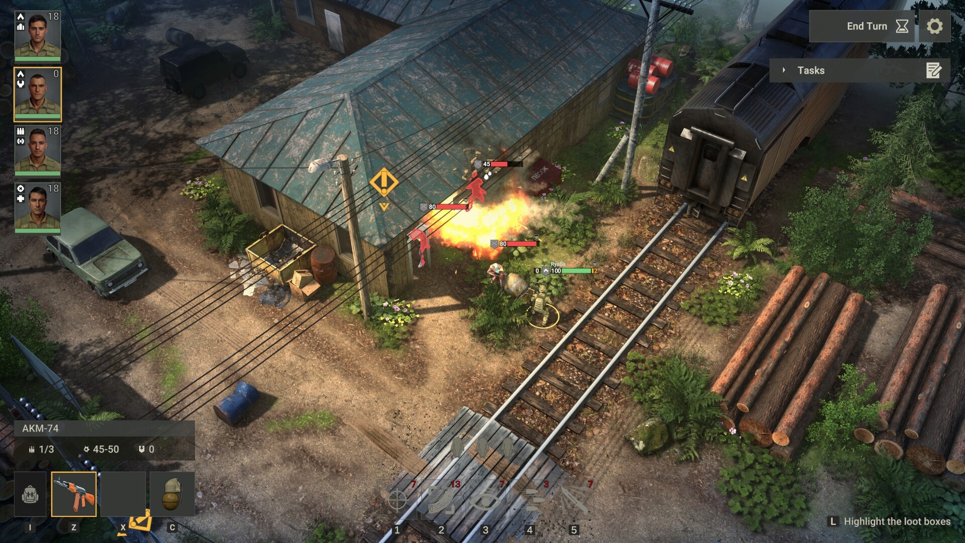 未来的战争策略：SOF与外星人入侵/Future War Tactics: SOF vs Alien Invasion – Turn-Based Strategy