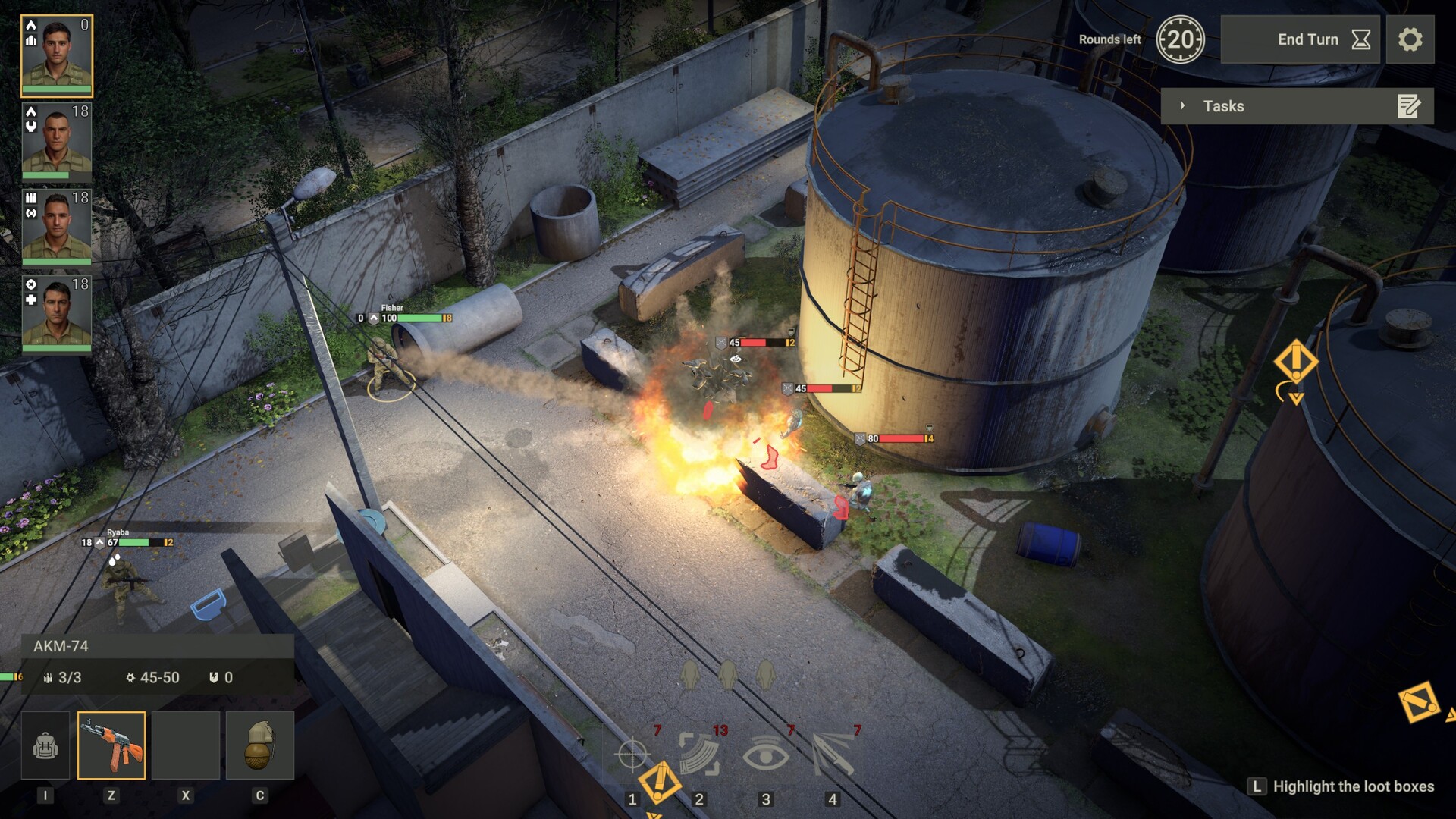 未来的战争策略：SOF与外星人入侵/Future War Tactics: SOF vs Alien Invasion – Turn-Based Strategy