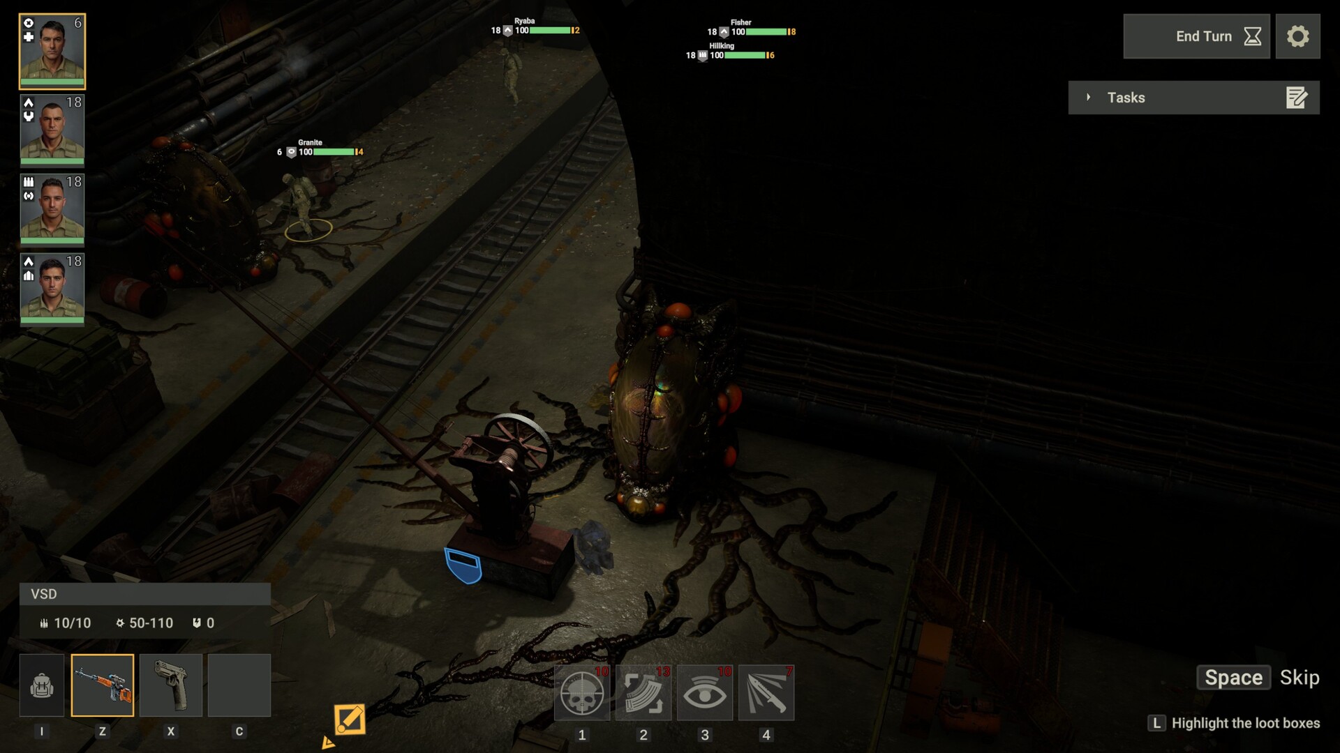 未来的战争策略：SOF与外星人入侵/Future War Tactics: SOF vs Alien Invasion – Turn-Based Strategy
