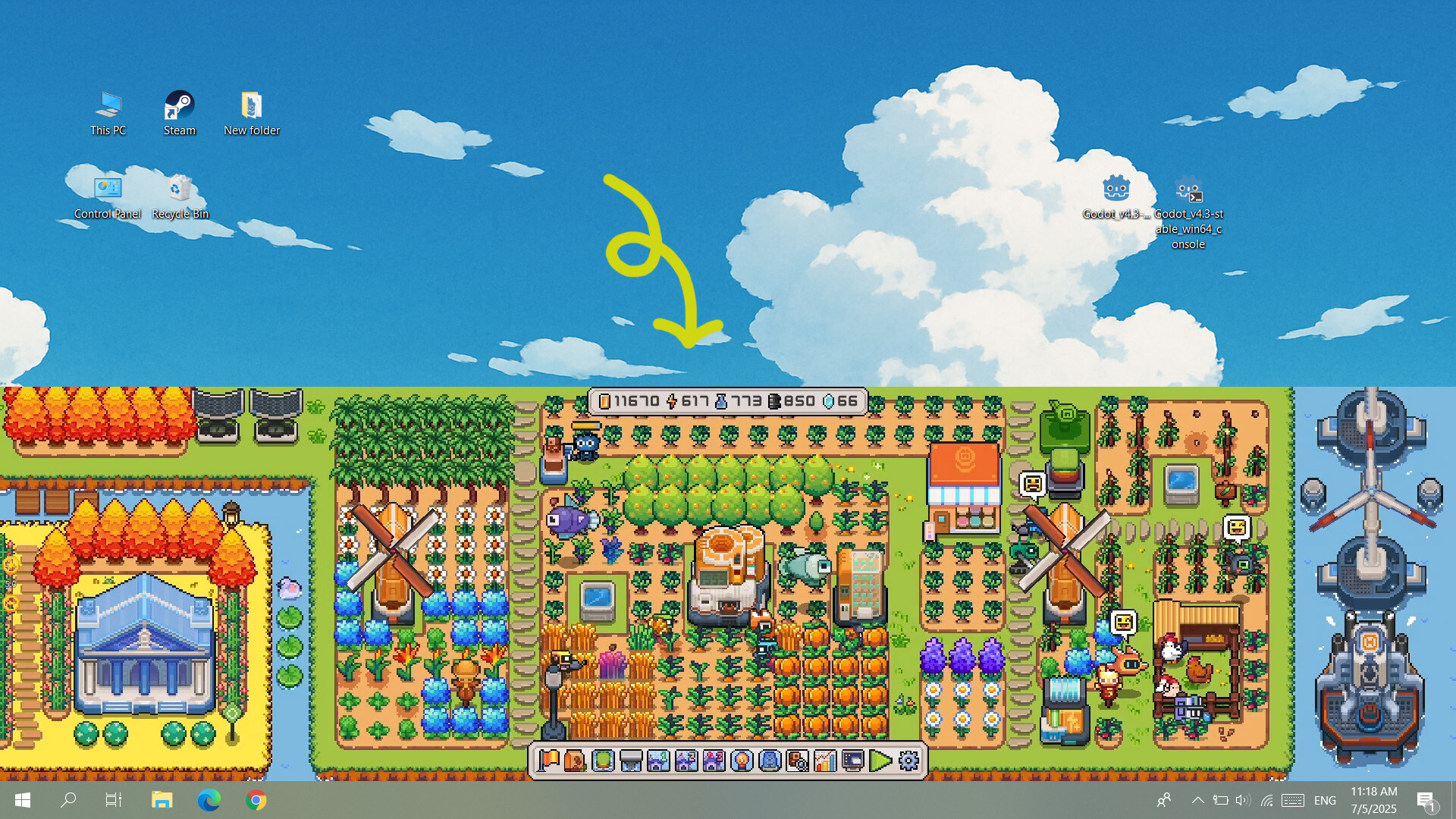 海岛机器人农场/Island Robot Farm