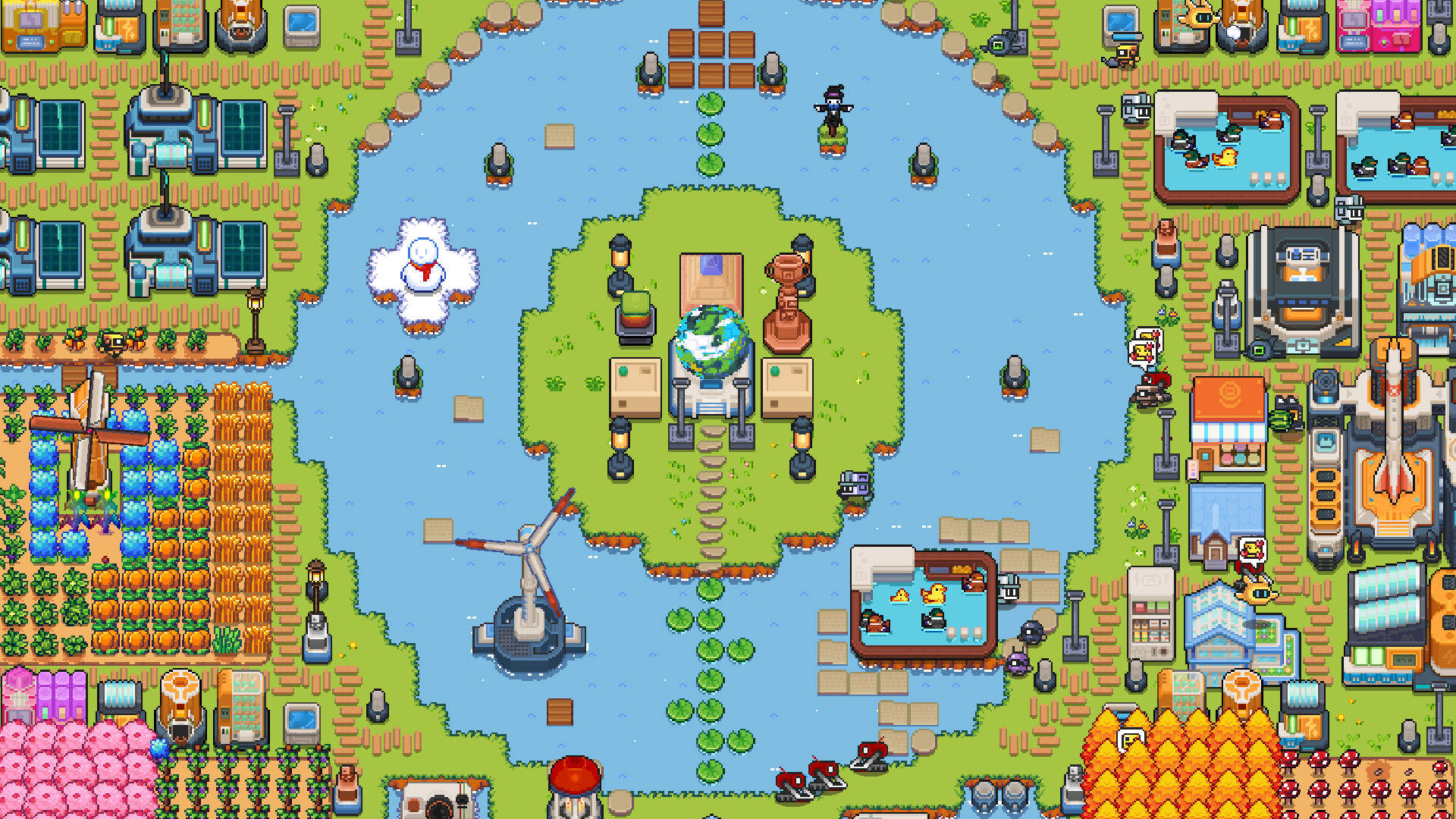 海岛机器人农场/Island Robot Farm