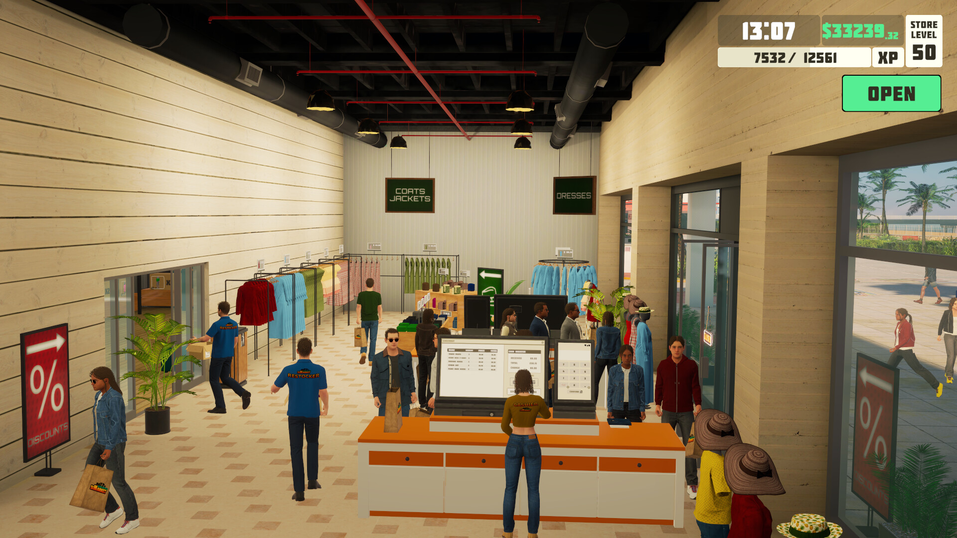 服装商店模拟器/siMarket Cloth Store Simulator