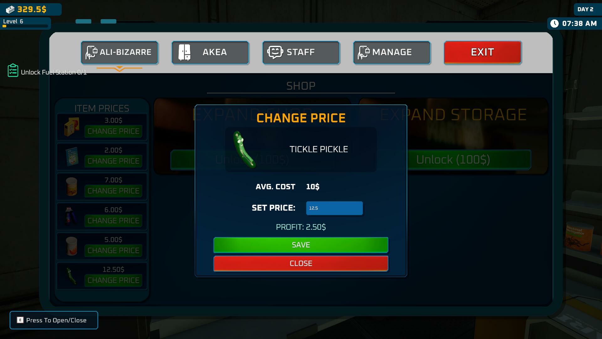 外星市场模拟器/Alien Market Simulator