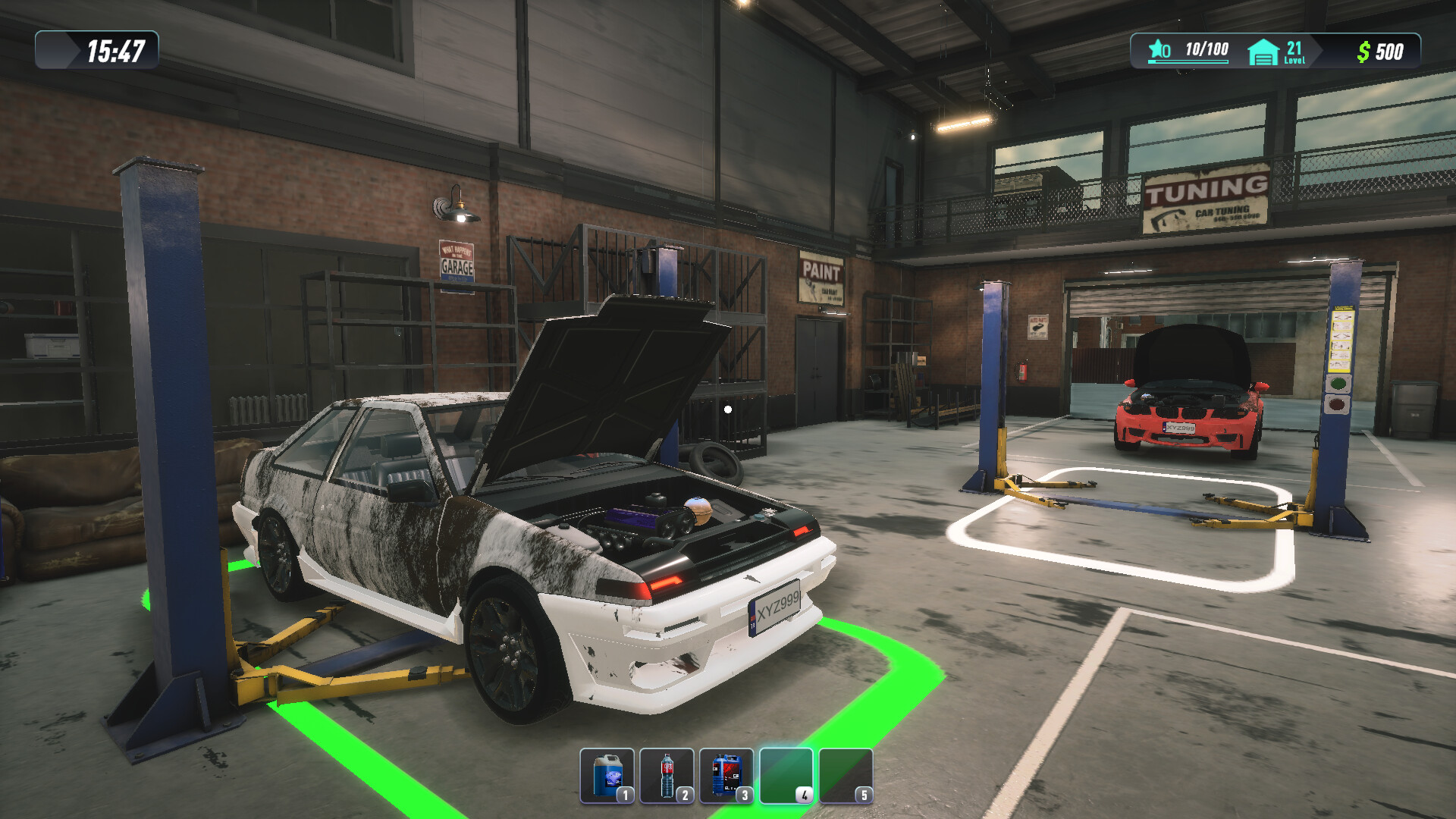 汽车服务模拟器/Car Service Simulator
