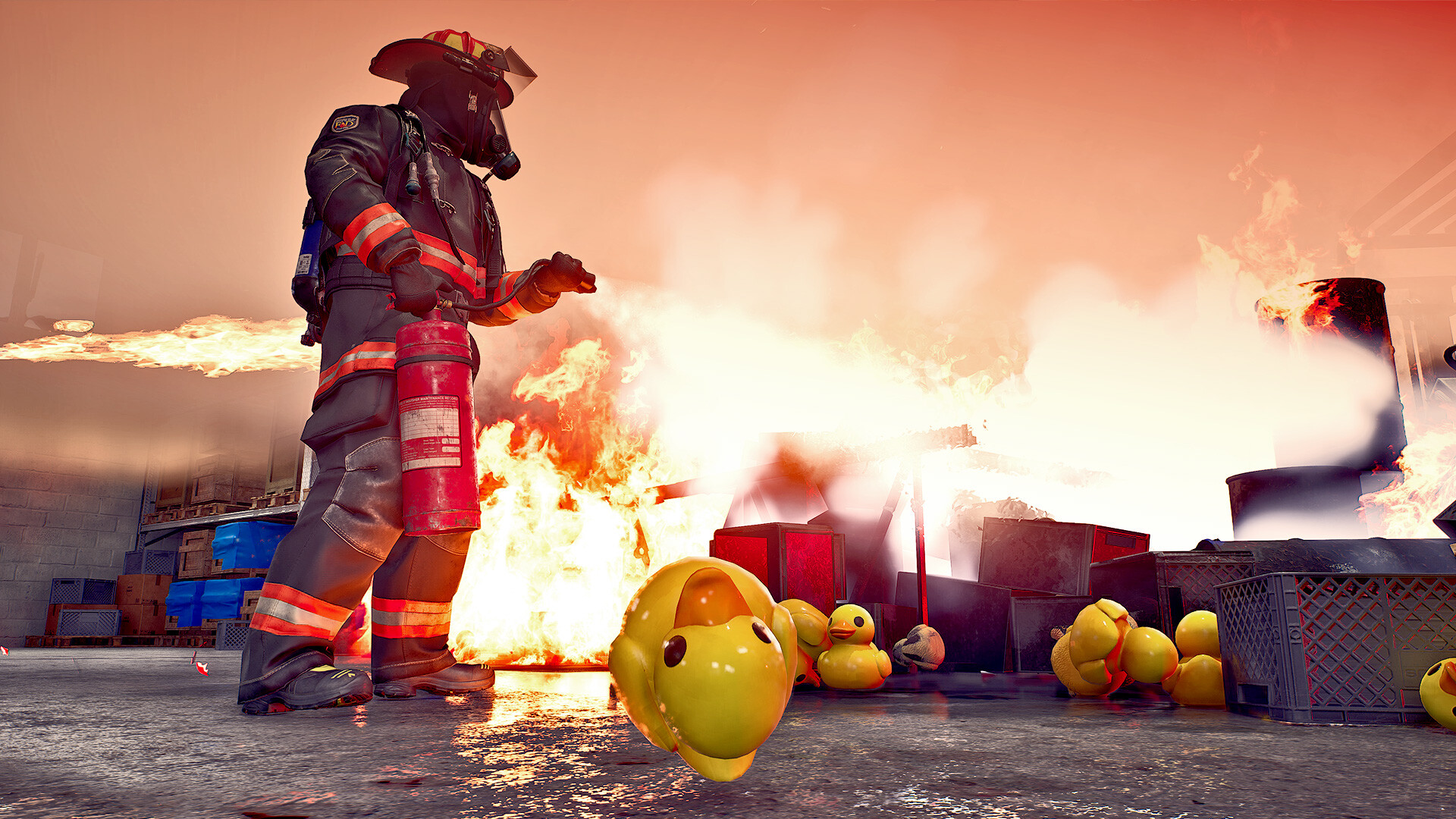 消防模拟：火苗燃动/Firefighting Simulator: Ignite