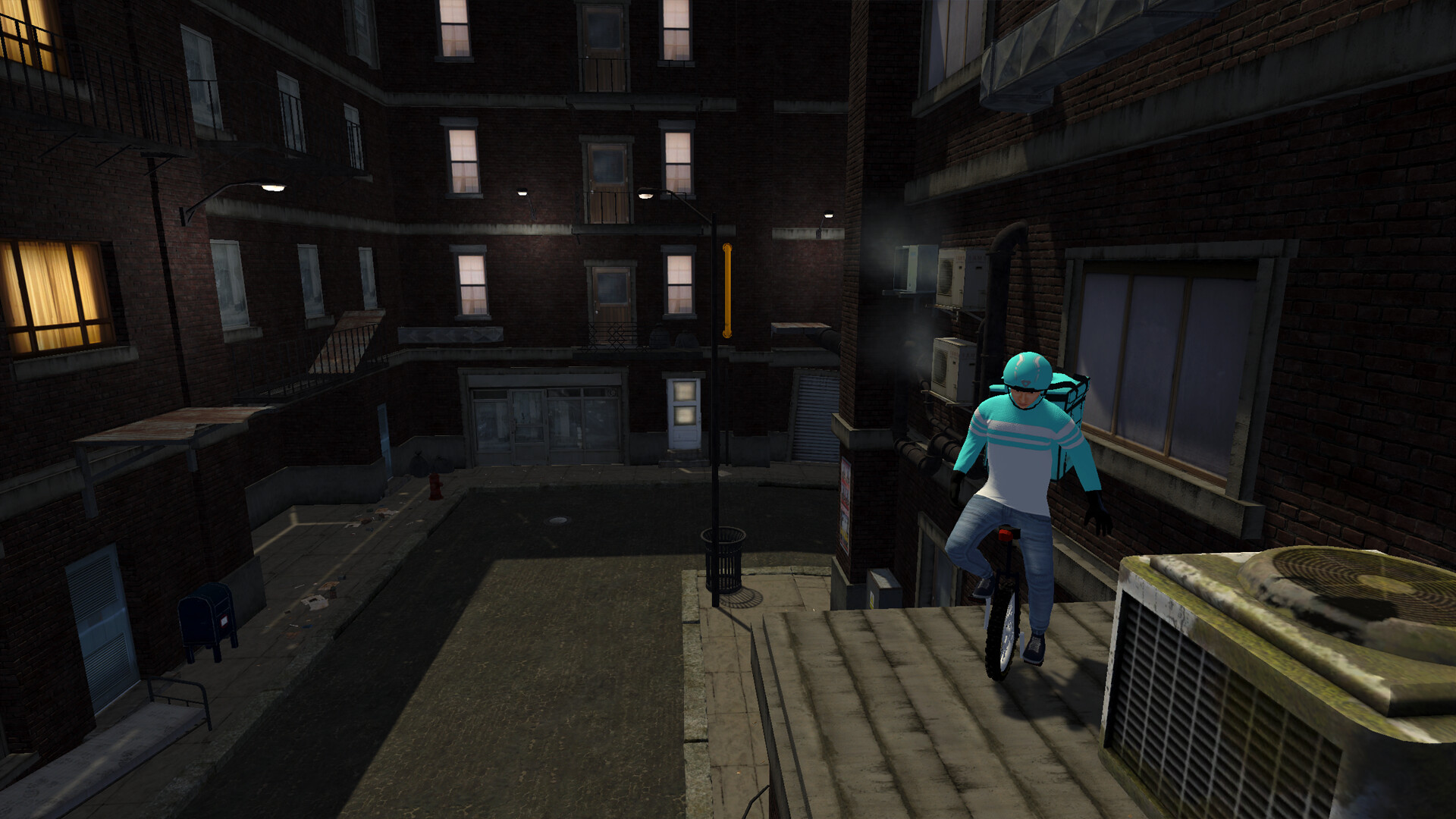 独轮车披萨时间！/Unicycle Pizza Time!