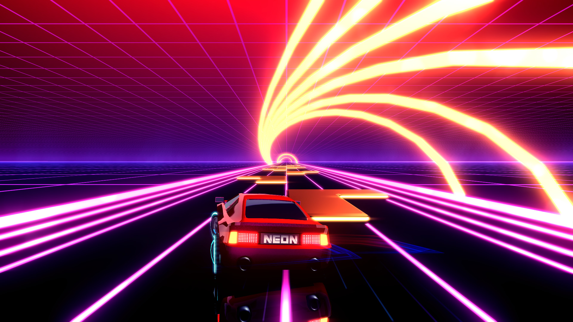 霓虹飞车/Neon Drive