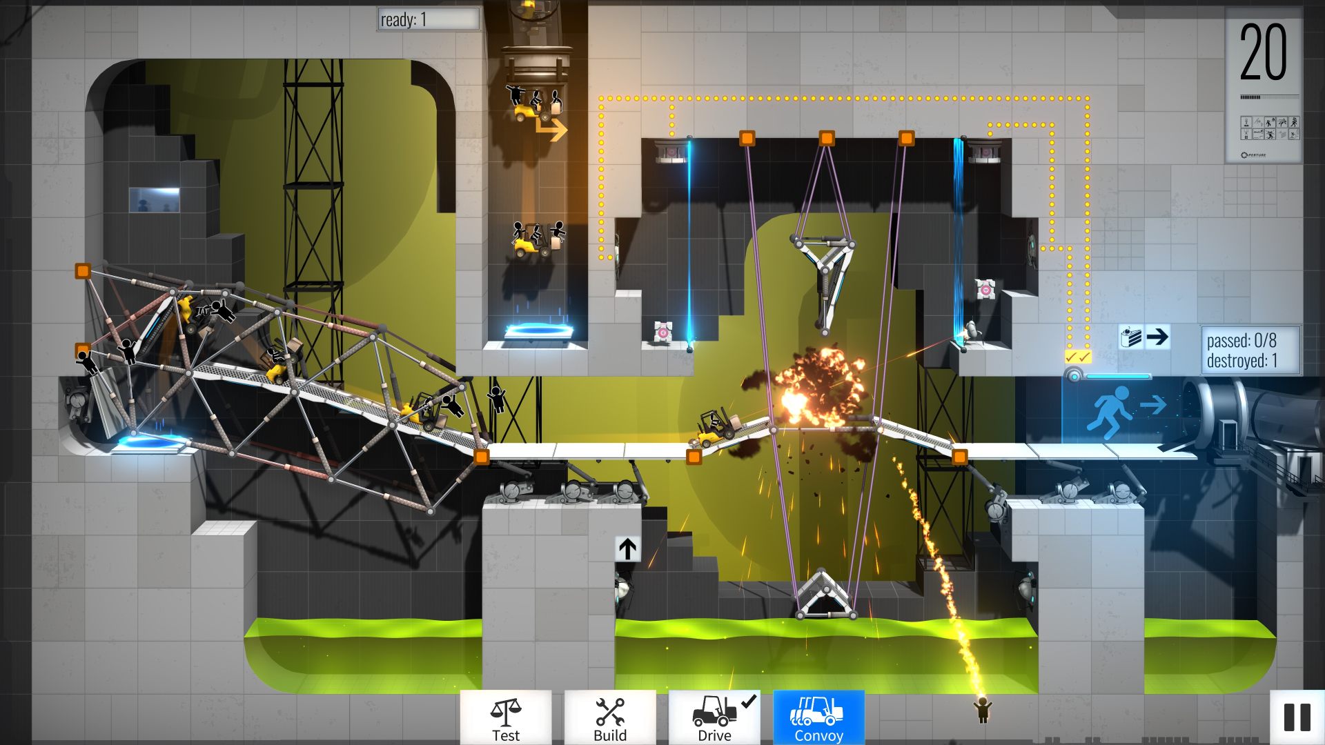 桥梁工程师传送门/Bridge Constructor Portal