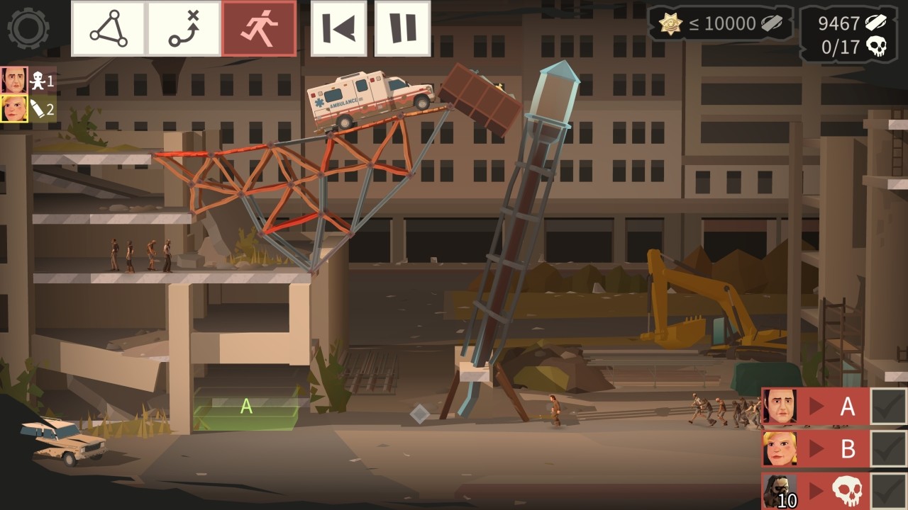 桥梁建造师:行尸走肉/Bridge Constructor: The Walking Dead